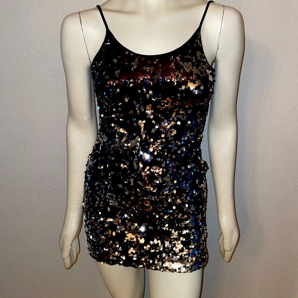 Sequin Mini BodyCon Dress